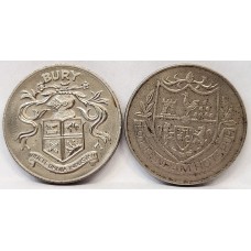 GREAT BRITAIN UK 1872-1972 . TOTTENHAMPTON and SOUTHAMPTON MEDALS